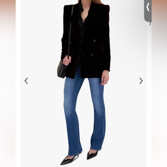 Saint Laurent | Cherish Glazed Leather Rhinestone Slingback, 30mm - Picture 5 of 16